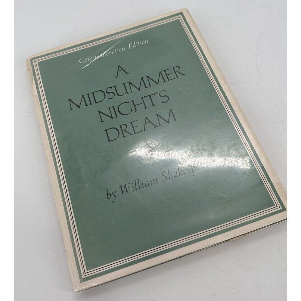 A Midsummer Night's Dream Shakespeare LARGE PRINT Commemoration Ed. Hardback